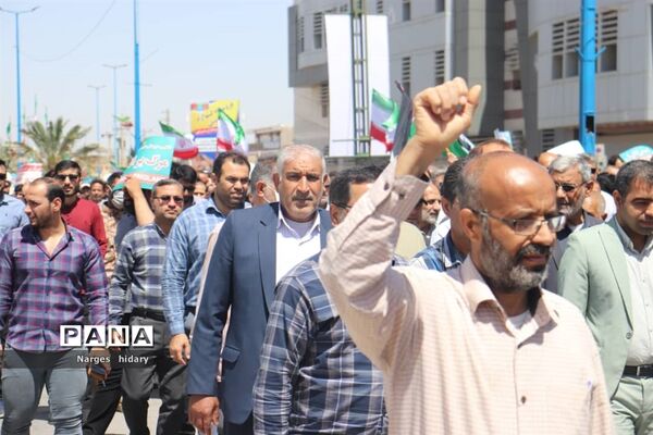 برگزاری راهپیمایی روز جهانی قدس در امیدیه