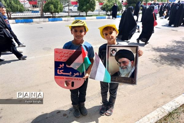 راهپیمایی روز قدس در یزد