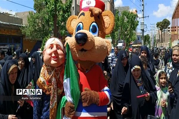 حضور باشکوه مردم اسلامشهر در راهپیمایی روز جهانی قدس