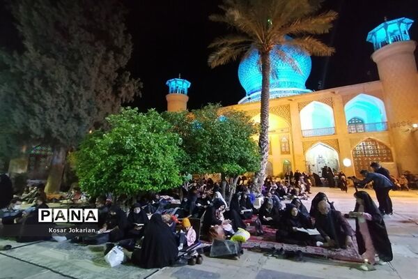 احیای شب بیست و سوم در بارگاه مطهر علی بن حمزه(ع)