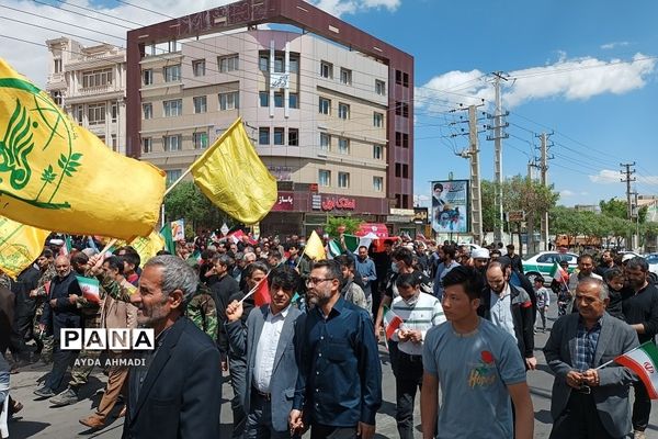 راهپیمایی باشکوه روز قدس در فشافویه