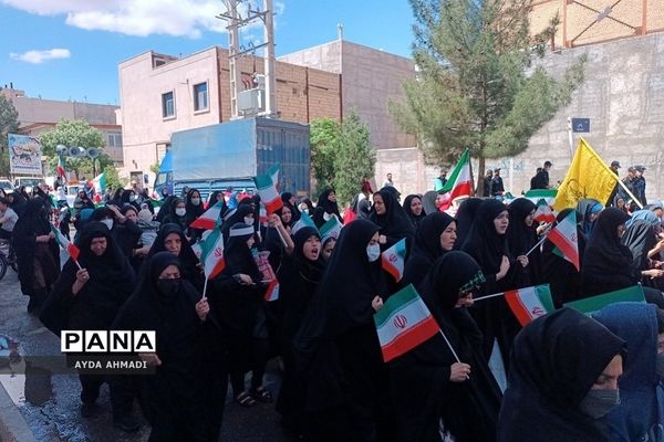 راهپیمایی باشکوه روز قدس در فشافویه