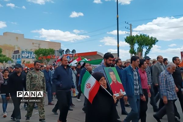 راهپیمایی باشکوه روز قدس در فشافویه