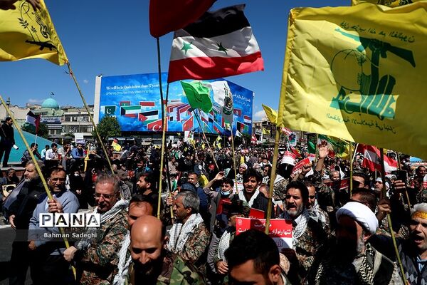راهپیمایی روز جهانی قدس در تهران