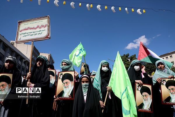 راهپیمایی روز جهانی قدس در تهران