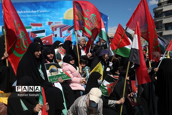 راهپیمایی روز جهانی قدس در تهران