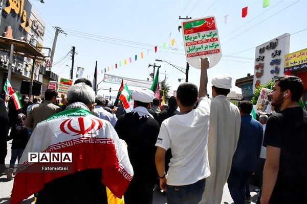 مردم ولایتمدار اهواز در روز قدس حماسه آفریدند