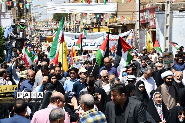 مردم ولایتمدار اهواز در روز قدس حماسه آفریدند