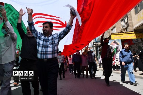 مردم ولایتمدار اهواز در روز قدس حماسه آفریدند