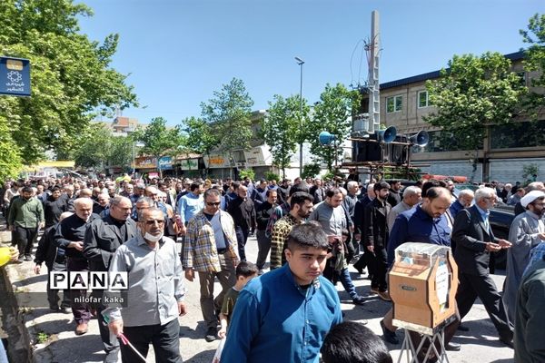 راهپیمایی روز قدس در قائمشهر