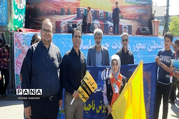 راهپیمایی با شکوه روز قدس در مشهد مقدس