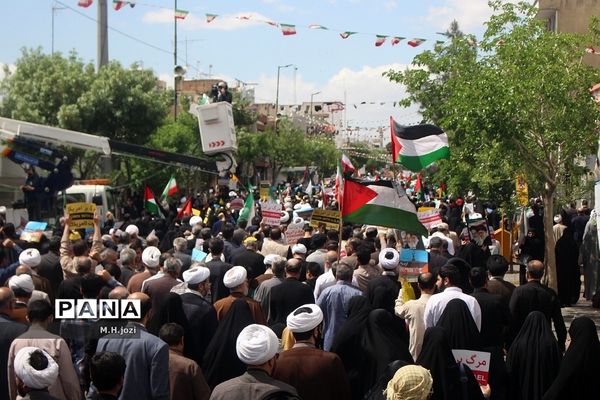 راهپیمایی روز قدس در قم