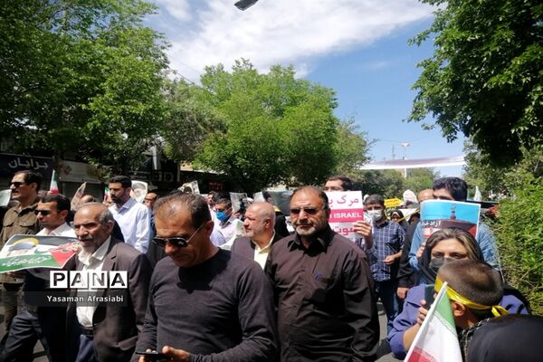راهپیمایی باشکوه روز قدس در شیراز
