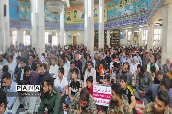حضور حماسی مردم دشت آزادگان در راهپیمایی روز قدس