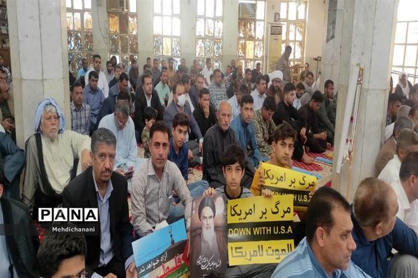 حضور حماسی مردم دشت آزادگان در راهپیمایی روز قدس