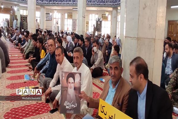 حضور حماسی مردم دشت آزادگان در راهپیمایی روز قدس
