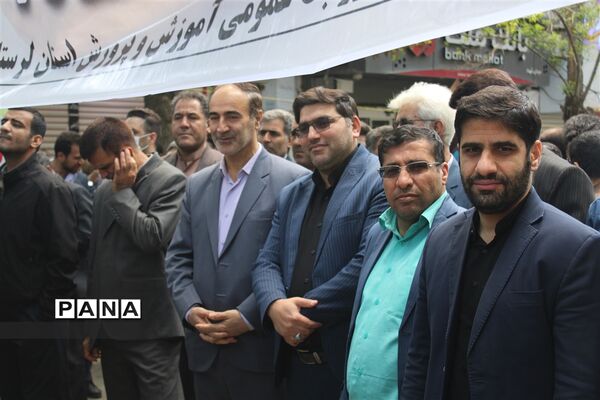 حضور با شکوه مردم خرم آباد در راهپیمایی روز جهانی قدس