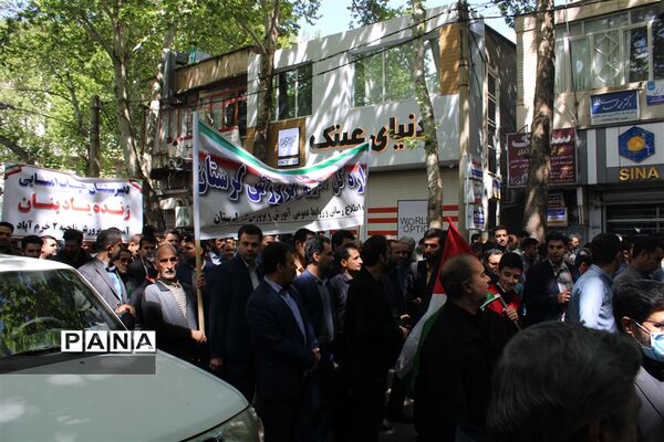 حضور با شکوه مردم خرم آباد در راهپیمایی روز جهانی قدس