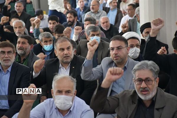 راهپیمایی روز قدس در اندیمشک