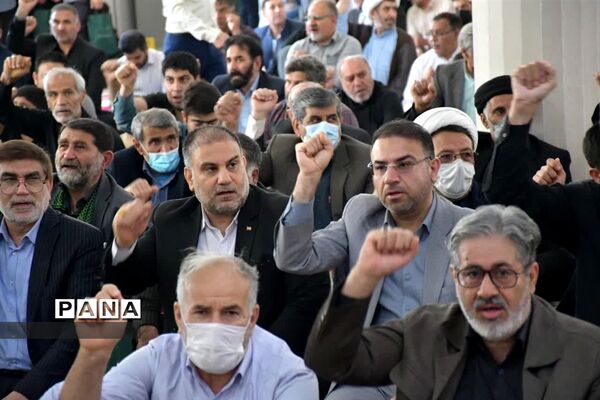 راهپیمایی روز قدس در اندیمشک