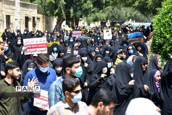 راهپیمایی روز قدس در اندیمشک