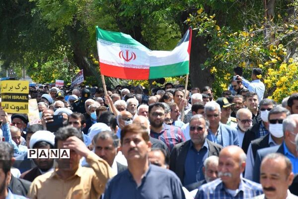 راهپیمایی روز قدس در اندیمشک