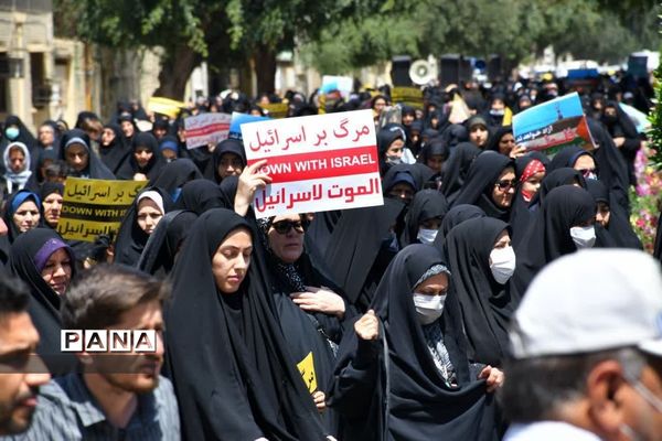 راهپیمایی روز قدس در اندیمشک