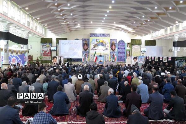 حماسه حضور مردم آذرشهر در راهپیمایی روز قدس