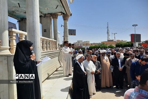 راهپیمایی روز قدس در شادگان