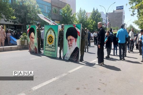 حضور پرشور مردم ولایتمدار شهرستان کاشمر در راهپیمایی روز قدس