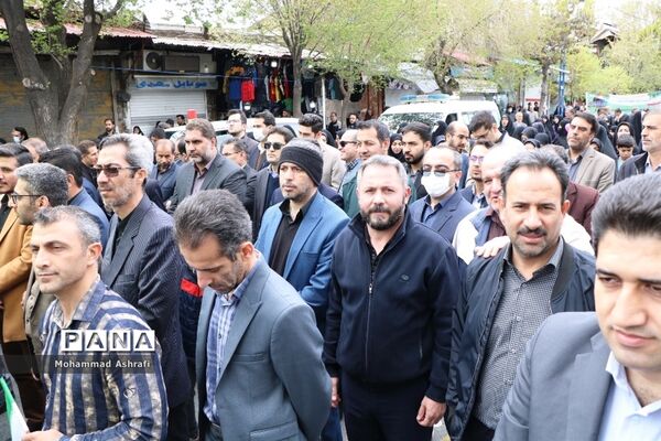 راهپیمایی روز قدس در ارومیه