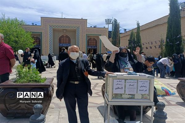 حضور پرشور مردم شیراز در راهپیمایی روز قدس