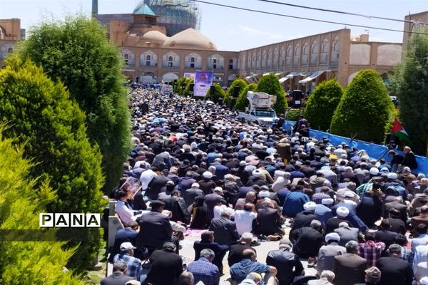 حضور گسترده مردم اصفهان در راهپیمایی روز قدس