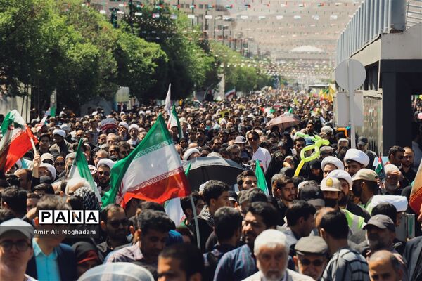روز جهانی قدس در مشهد مقدس