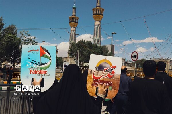 روز جهانی قدس در مشهد مقدس