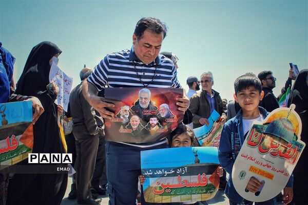 راهپیمایی روز قدس دراستان اصفهان