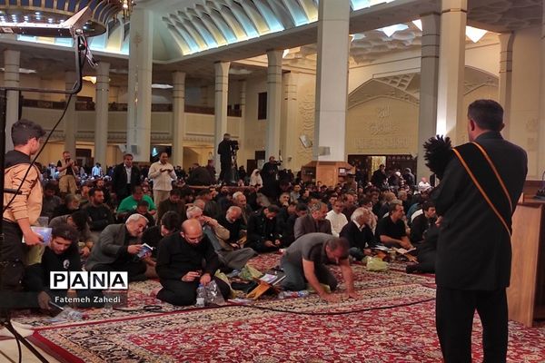 مراسم احیای سومین شب قدر در حرم مطهر شاهچراغ (ع)