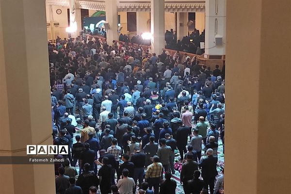 مراسم احیای سومین شب قدر در حرم مطهر شاهچراغ (ع)