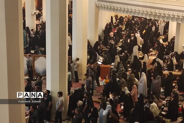 مراسم احیای سومین شب قدر در حرم مطهر شاهچراغ (ع)