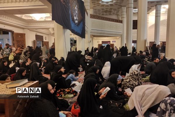 مراسم احیای سومین شب قدر در حرم مطهر شاهچراغ (ع)