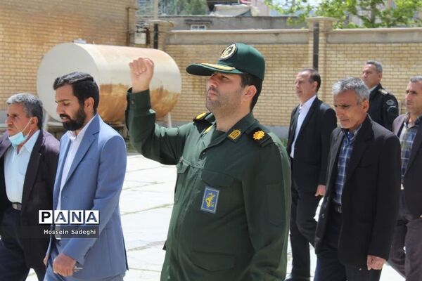 حضور با شکوه مردم ویسیان در راهپیمایی روز جهانی قدس