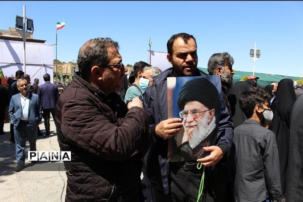 حماسه حضور مردم اصفهان در روز قدس