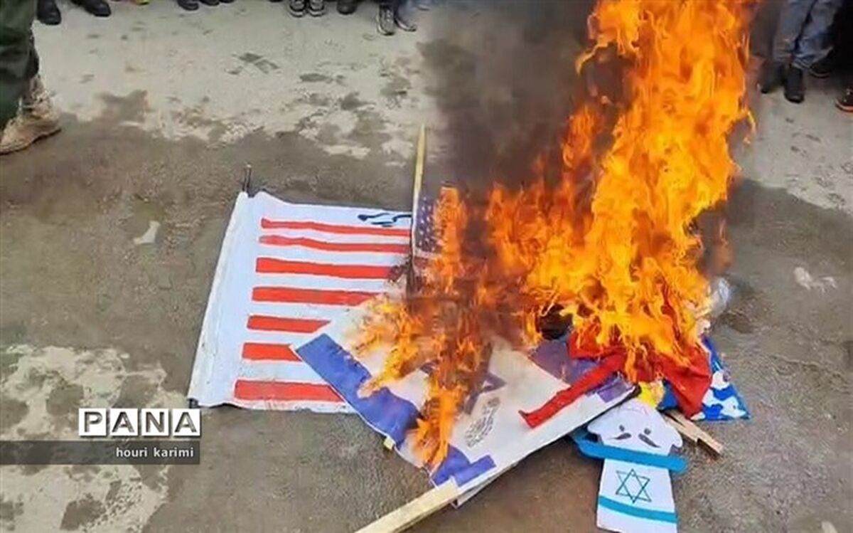 دانش‌آموزان بیرجندی از روز قدس می‌گویند