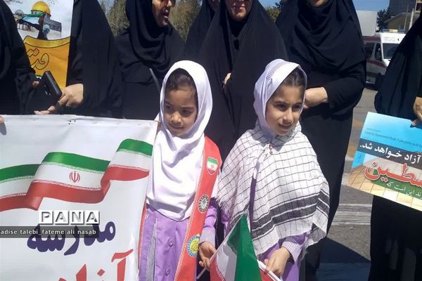 راهپیمایی روز قدس در شهرستان جوادآباد