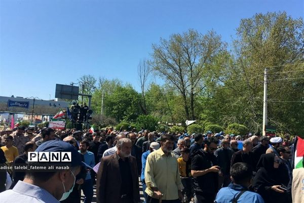 راهپیمایی روز قدس در شهرستان جوادآباد