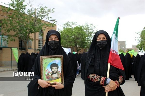 راهپیمایی باشکوه روز قدس در شهر صفی آباد