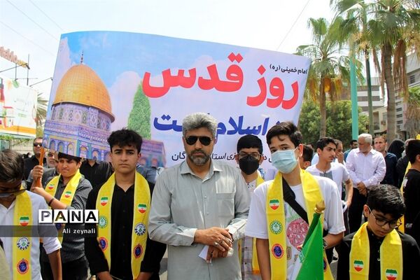 حضور پرشور مردم هرمزگان برای دفاع از مظلومان در روز قدس