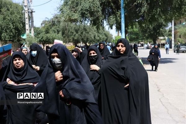 راهپیمایی روز قدس در اندیمشک