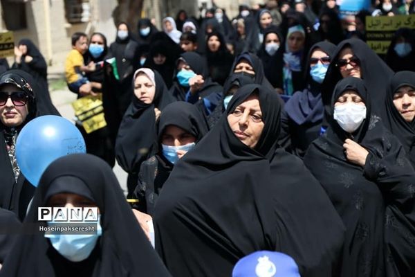 راهپیمایی روز قدس در اندیمشک