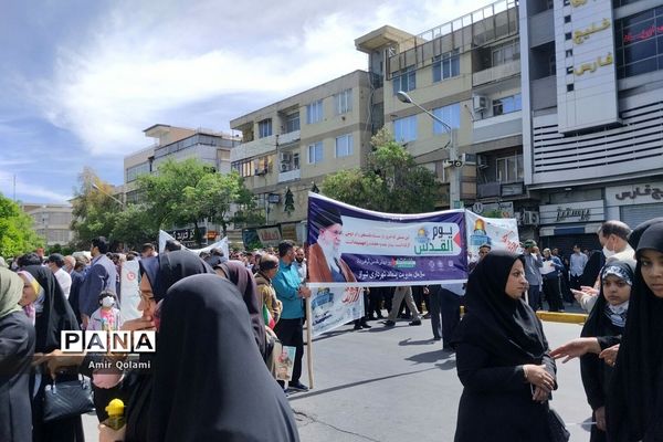 راهپیمایی روز جهانی قدس در شیراز